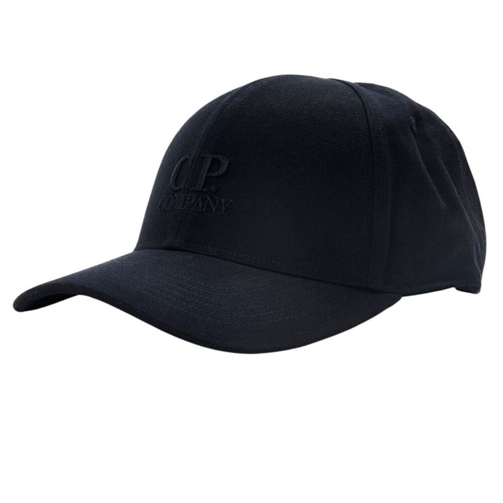 C.P. Company Mens Embroidered Logo Baseball Cap / Blue